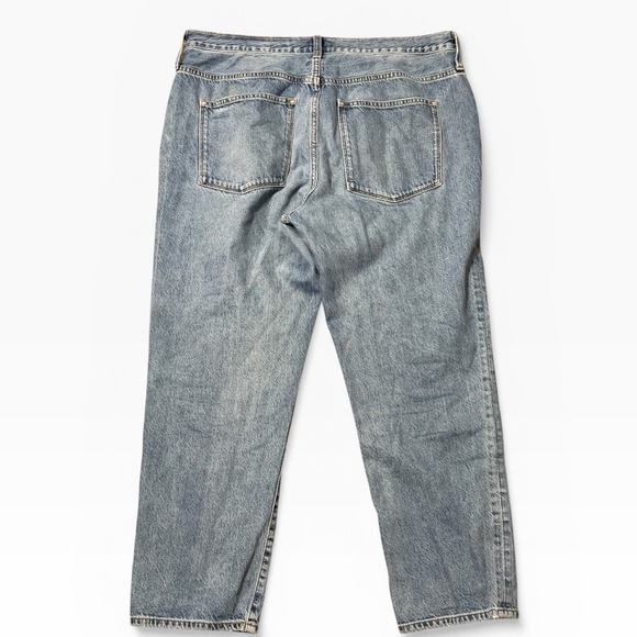 J.Crew Slim Boyfriend Premium Edition Patchwork Light Wash Blue Jeans Size 32 ** - Picture 2 of 12